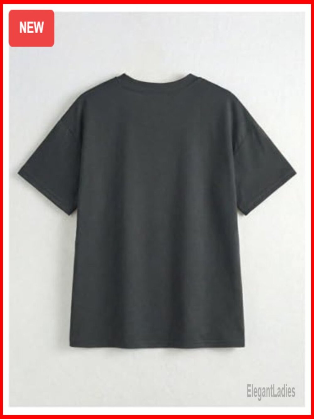 Plus Size Graphic Number Tee Crew Neck Short Sleeve Casual Streetwear Top - Picture 3 of 6